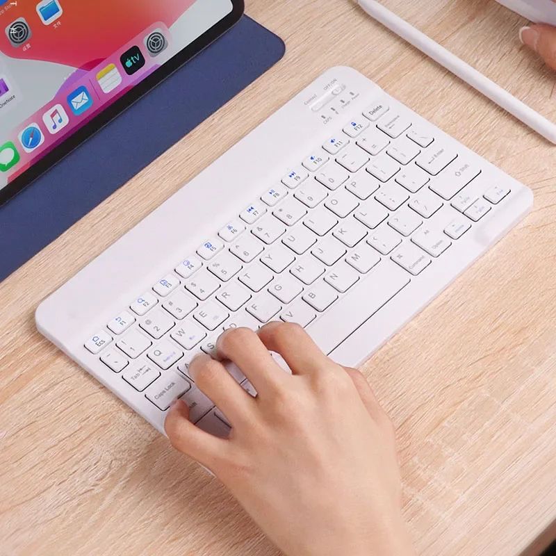 Wireless Keyboard Bluetooth-compatible Keyboard for Android IOS Windows Mini 78-Key Gaming Keybaord for PC IPad Tablet Keyboard