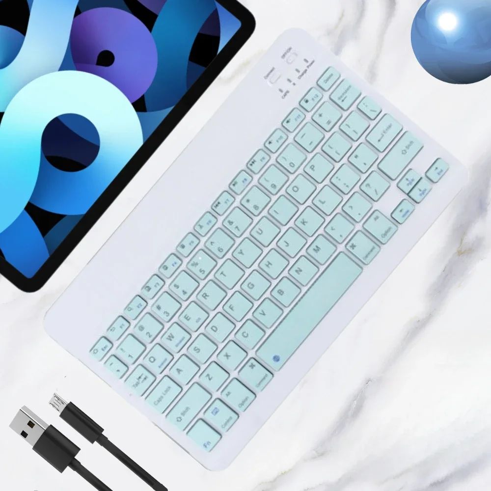 Wireless Keyboard Bluetooth-compatible Keyboard for Android IOS Windows Mini 78-Key Gaming Keybaord for PC IPad Tablet Keyboard