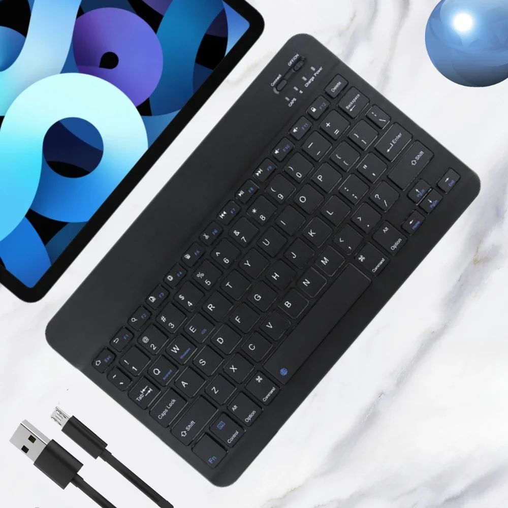 Wireless Keyboard Bluetooth-compatible Keyboard for Android IOS Windows Mini 78-Key Gaming Keybaord for PC IPad Tablet Keyboard