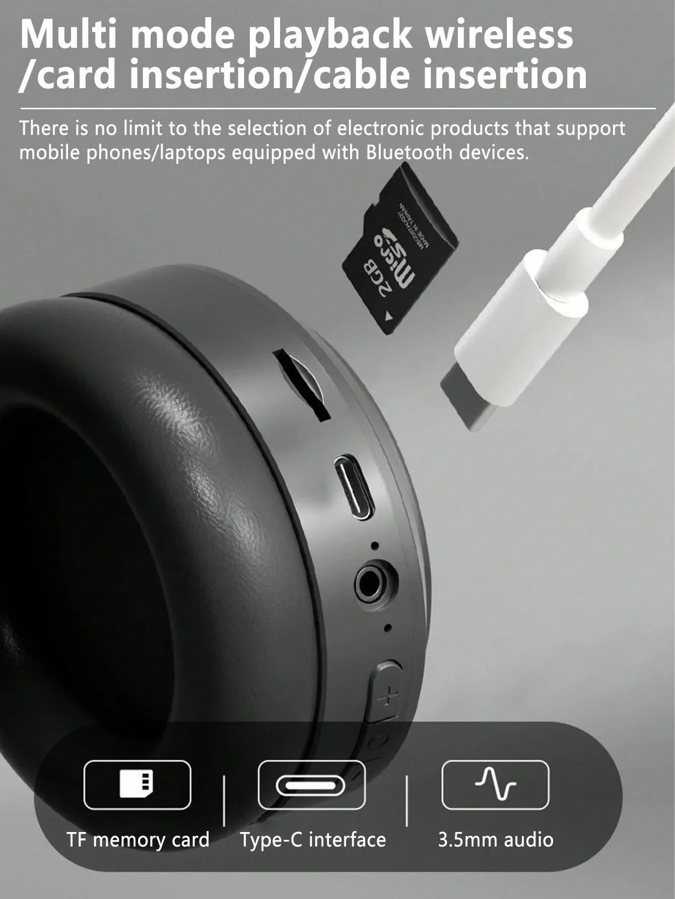 Headset wireless headset, long range, mobile phone/ipad listening headset, gaming game wireless headset