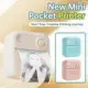 Portable Mini Printer Thermal Printer Self-adhesive Label Paper HD Wireless Bluetooth Inkless Printing For Cellphone Photo