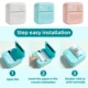 Portable Mini Printer Thermal Printer Self-adhesive Label Paper HD Wireless Bluetooth Inkless Printing For Cellphone Photo