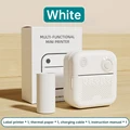 Portable Mini Printer Thermal Printer Self-adhesive Label Paper HD Wireless Bluetooth Inkless Printing For Cellphone Photo