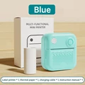 Portable Mini Printer Thermal Printer Self-adhesive Label Paper HD Wireless Bluetooth Inkless Printing For Cellphone Photo