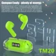 New TWS TM20 5.3 Wireless Bluetooth Earphones Smart Touch Call Headset Waterproof Noise Canceling Headphones for All Smartphones