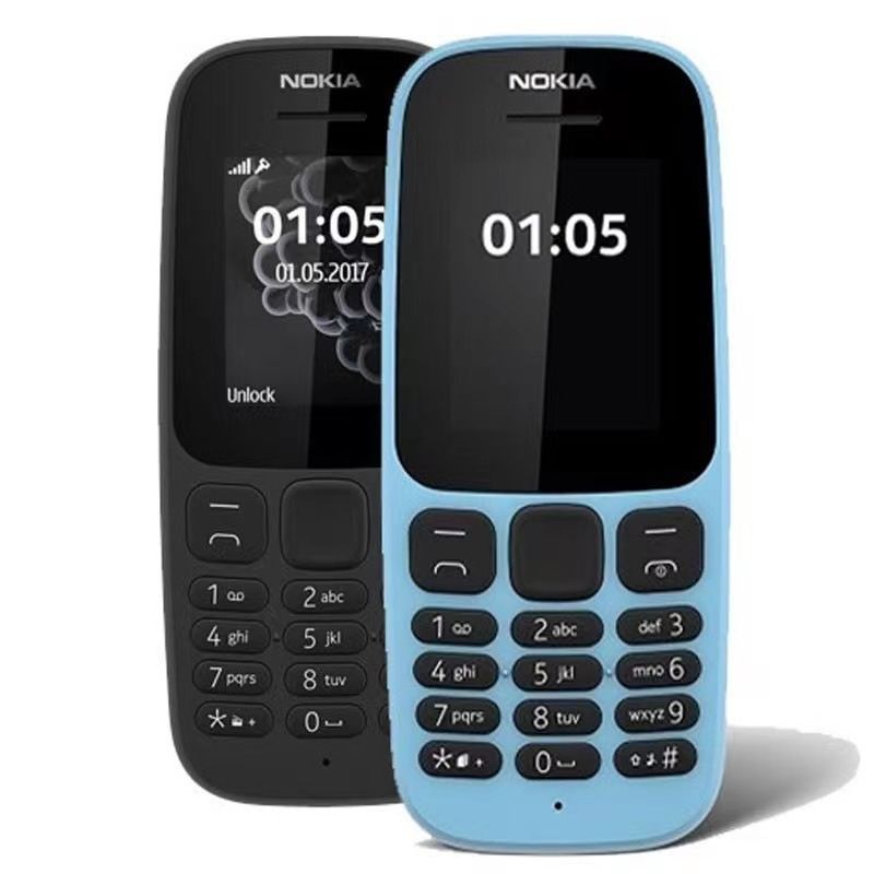 Refurbished Cross border mobile phone 105 2017 TA1034 straight button GSM quad band dual card elderly machine elderly machine