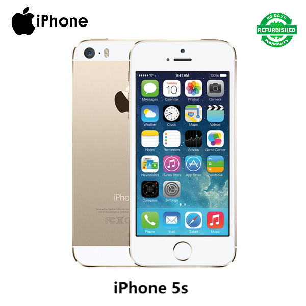 Refurbished  Apple iPhone 5S 4G LTE CellPhone Unlocked 1GB RAM 16GB/32GB/64GB ROM iCloud IOS WIFI Fingerprint  phone