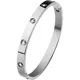 Trendy Crystal Bracelets for Women Fashion Titanium Love Pulseiras Stainless Steel Bangles Feminina Jewelry Gift sl295