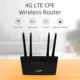4G LTE WIFI Router 300Mbps Network 4 External Antennas Wireless Router with SIM Card Slot RJ45 WAN LAN Wireless Modem for Home