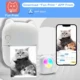 Mini Thermal Printer Wireless BT 200DPI Portable Label Photo Memo Wrong Question Printing Tag Bluetooth Printer for Android IOS