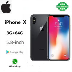 Refurbished iPhone x 256GB  5.8-inch ram dual camera 4G / LT Apple smartphone camera music phones iPhoneX