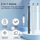 2 In 1 Stylus Pen Universal Drawing Tablet Capacitive Screen Touch Pen For Mobile Android Phone Smart Pencil Accessories