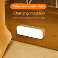 LED Motion Sensor Night Light USB Charging Smart Light Cabinet Lamp Wireless Human Body Induction For Kitchen Bedroom Bathroom