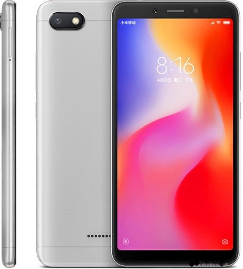 Refurbished Xiaomi Redmi 6A 32GB+3GB 5.45'' 3000mAh 13MP+5MP Android AI Face Unlock Smartphones Google play Full Screen  Processor Mobile Phones