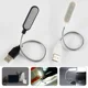 Portable USB Reading Night Lamp Mini 6 LED Book Lamp White/Warm Color Table Desk Lamp For Laptop Power Bank Notebook PC Computer