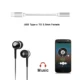 USB Type C To 3.5mm Audio Jack Adapter Connecting Cellphones Type C To Earphones Cable Converter For Wired Headphones Adapter