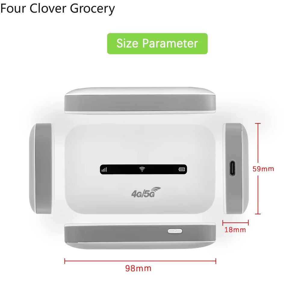 4G Lte Router Wireless Wifi Portable Modem Mini Outdoor Hotspot Pocket Mifi 150mbps Sim Card Slot Repeater 3000mah