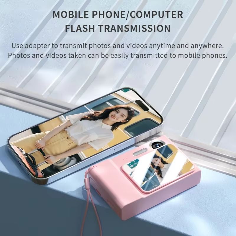 New 4K Digital Camera 1080P HD Travel Cameras 48Megapixels Cam for students Campus Selfie Entry-Level Photography Mini Retro CCD