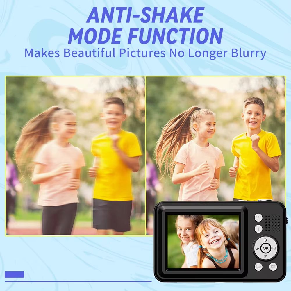 2.4 Inch Digital Camera Children Camera HD 1080P Video Camera 500W Rechargeable Cameras for Kids Beginner Photography