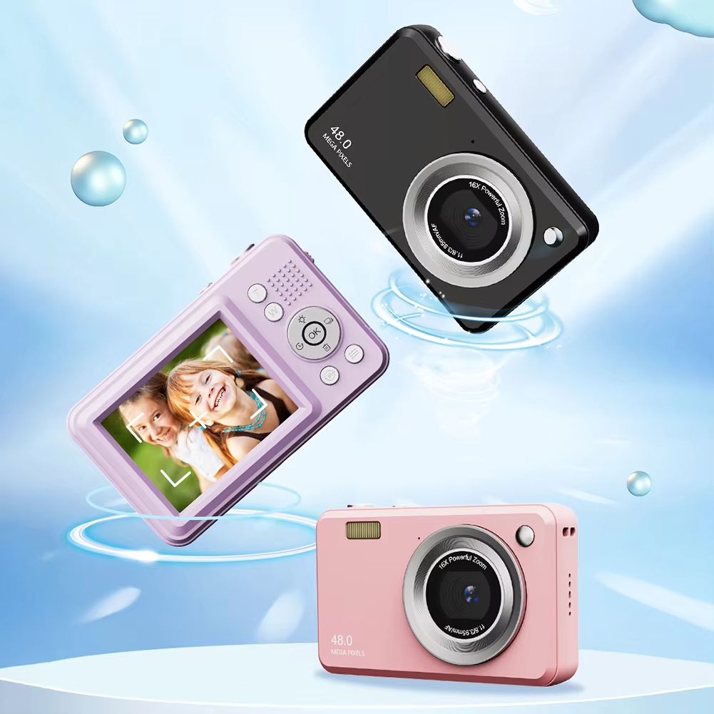 2.4 Inch Digital Camera Children Camera HD 1080P Video Camera 500W Rechargeable Cameras for Kids Beginner Photography