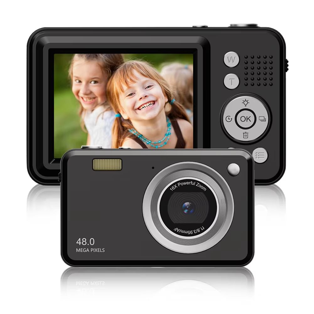 2.4 Inch Digital Camera Children Camera HD 1080P Video Camera 500W Rechargeable Cameras for Kids Beginner Photography