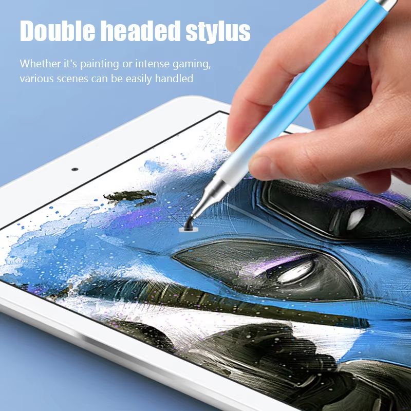 2 In 1 Stylus Pen For Mobilephone Tablet Capacitive Touch Pencil without Delay For Universal Android Phone Drawing Screen