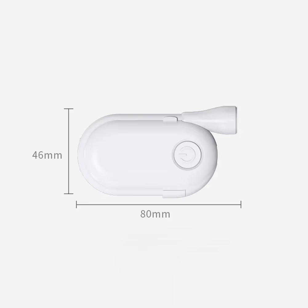 Mini LED Book Light 3 Brightness Adjustable USB Rechargeable Clip-On Study Reading Lamp for Travel Bedroom Dormitory Reading