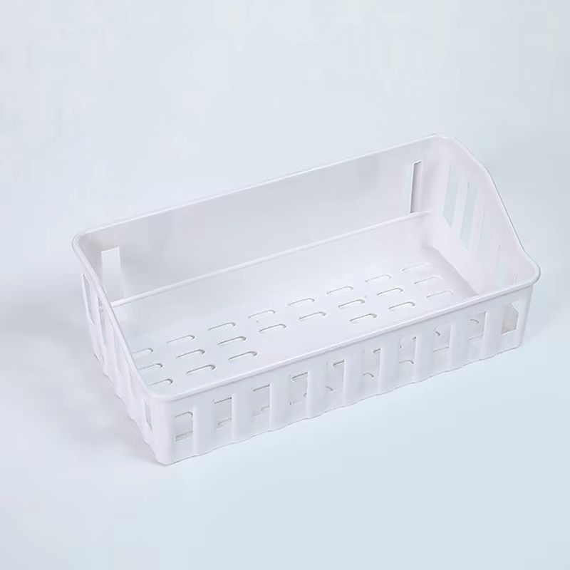 Plastic Bathroom Shelf Organizer No Drill Organizer Shower Storage Rack Wall Mount Toilet Shampoo Holder Bathroom Accessories