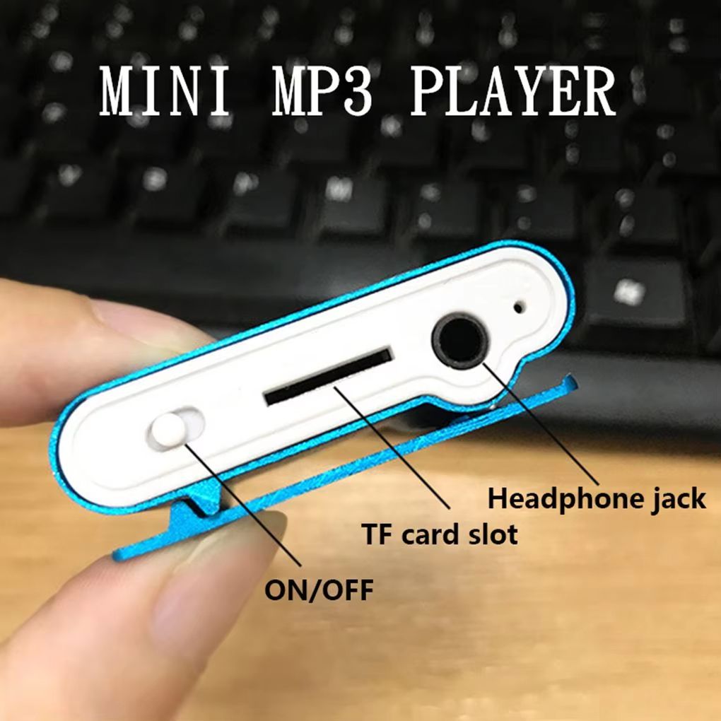 Mini MP3 Player Portable Music 3 5mm Interface Players