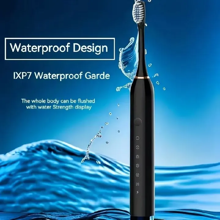 1set Oral cleaning electric toothbrush, long-lasting intelligent automatic ultrasonic electric toothbrush