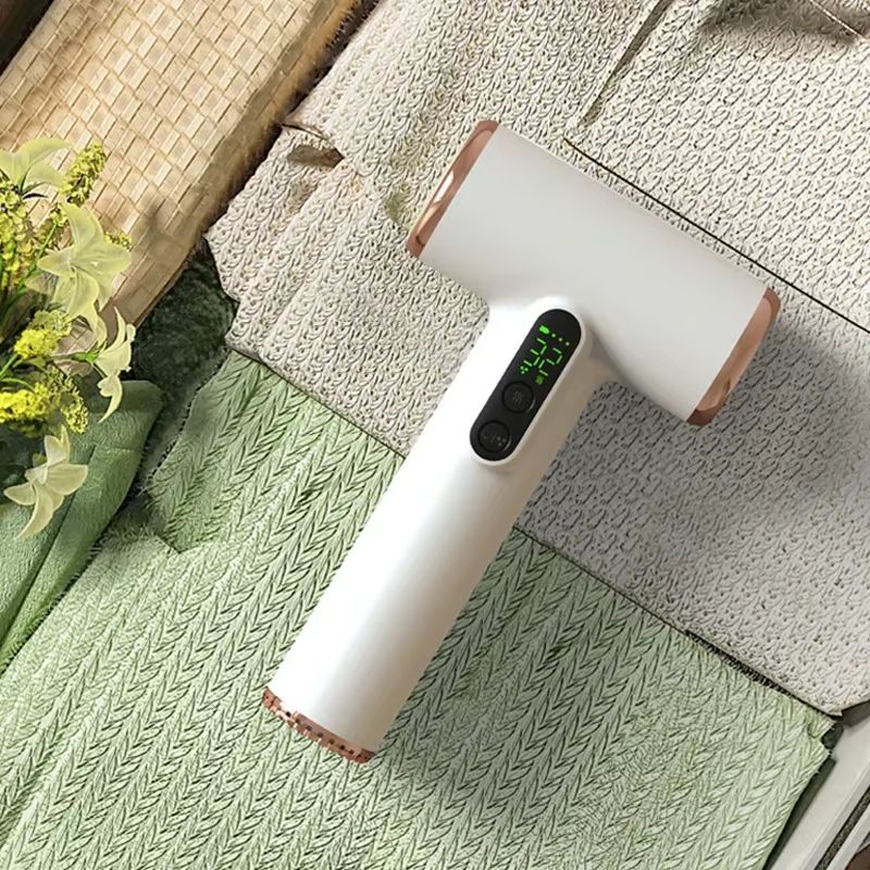 Portable Wireless Hair Dryer USB Charging Display Screen Hair Dryers for Dormitory/Travel Strong Wind Low Noise 3 Gears
