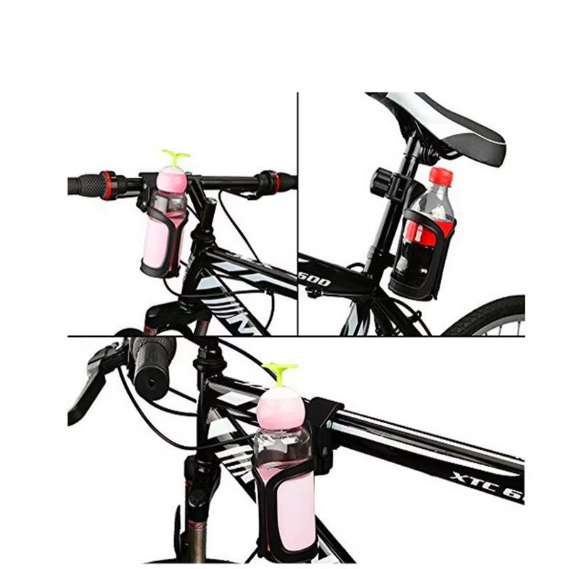 Bicycle Accessories Multifunctional Water Bottle Cup Holder Baby Stroller Bike Bicycle Cycling Handlebar Mount Cage Dropshipping