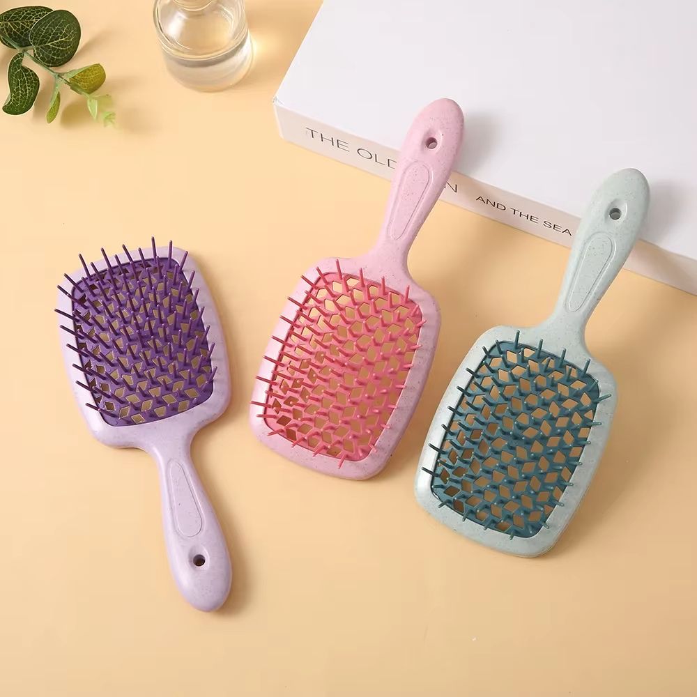 Hollow Out Hair Comb Detangling Scalp Massage Combs Dry Wet Dual Use Curly Hair Brushes Barber Salon Hairdressing Styling Tools