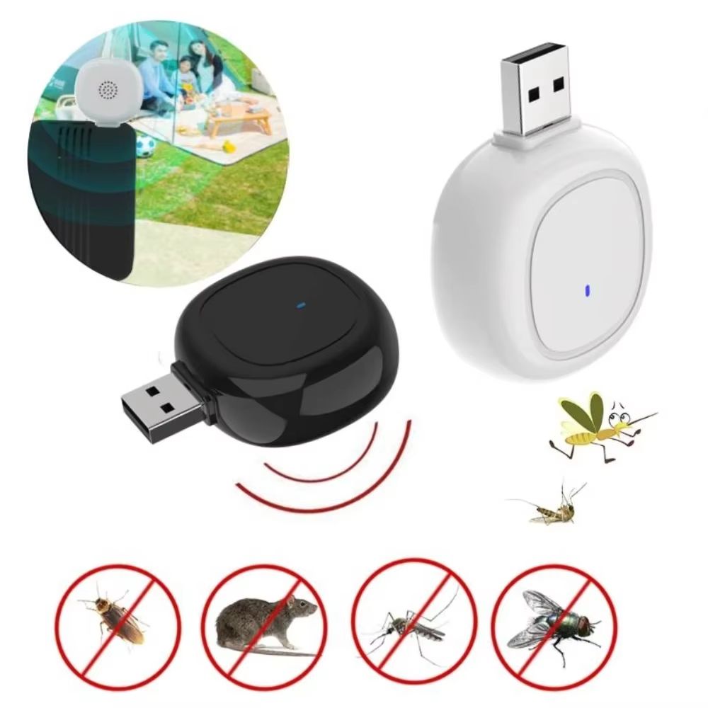 Portable Mosquito Repellent Hiking Outdoor Summer Home Travel Fly Insect Heater Electric USB rechargeable Anti Mosquito Killer
