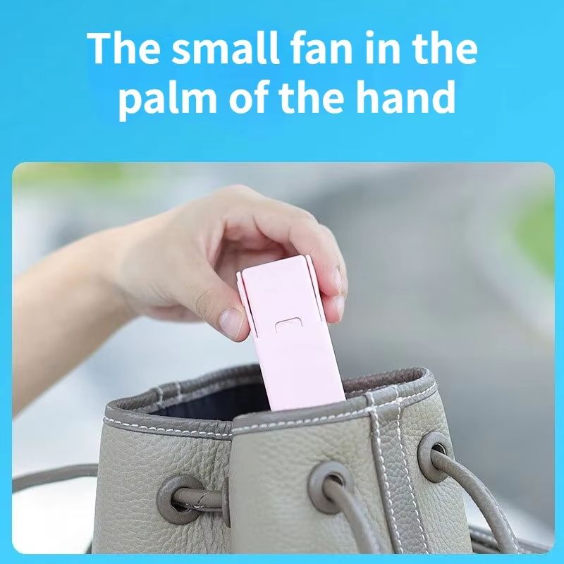 USB Foldable Small Fan with Strong Wind Power Charging, Ultra Long Endurance, Lightweight, Portable, and Fast Cooling Expert