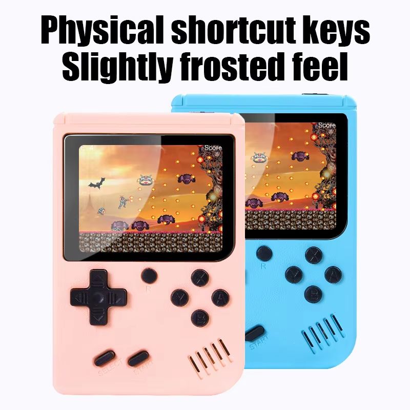 8-Bit Video Game Console 3.0 Inch LCD Retro Portable Mini Game Player Built-in 400 games AV Handheld Game Console For Kids Gift