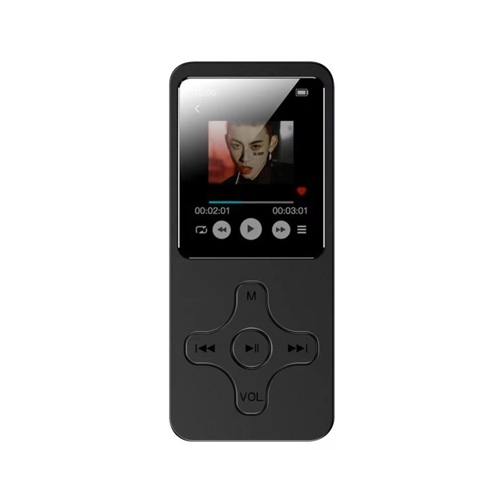 Mini MP3 Player Bluetooth-compatible Speaker 8/16/32/64/128GB HiFi Music Speaker Portable Walkman with radio FM recording E-book