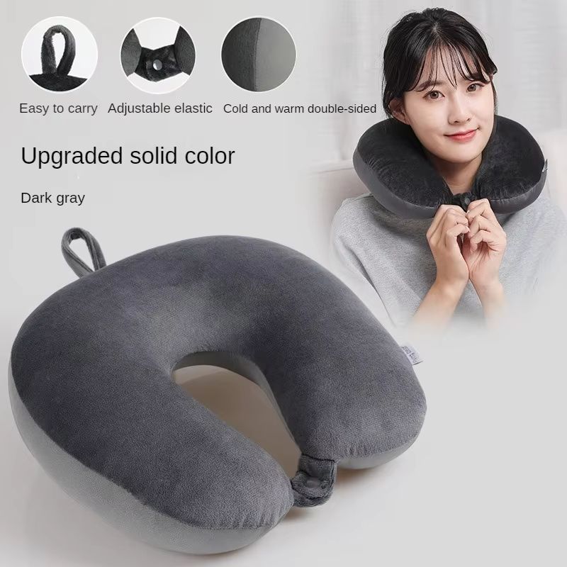 Ushaped pillow foam Particles slow rebound filler Outdoor Travel Airplane Car Nap Neck pillow Neck pillow home and garden pillow