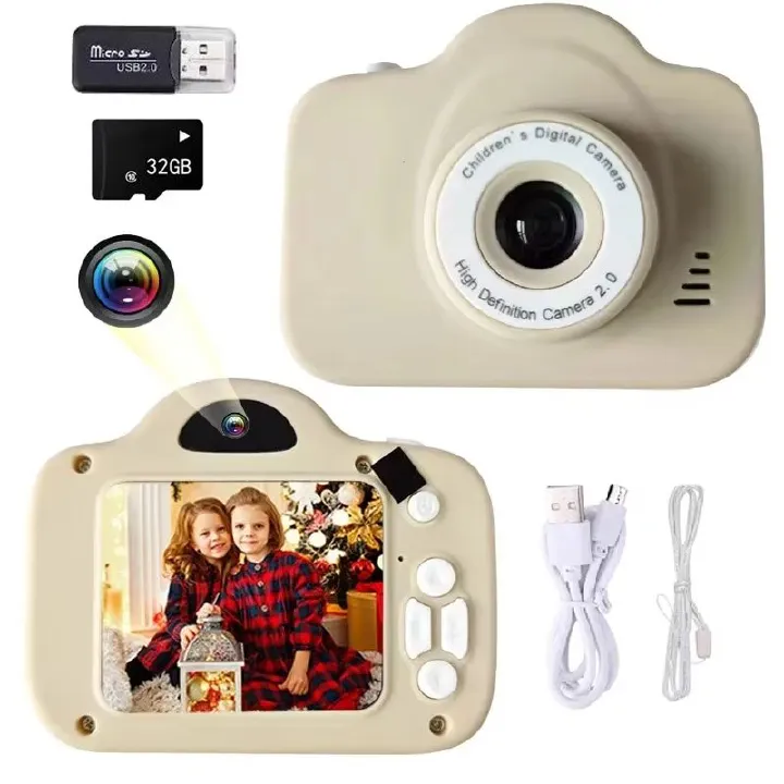 Children Digital Camera Instant Print for Kids Thermal Print Camera Instant Photo Printing Camera Video Toys+32G Memory Card