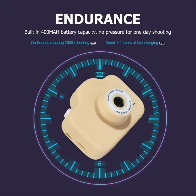 Children Digital Camera Instant Print for Kids Thermal Print Camera Instant Photo Printing Camera Video Toys+32G Memory Card