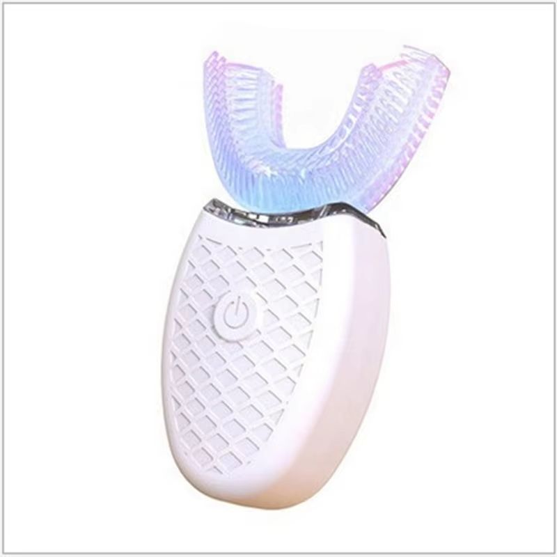 Waterproof USB Rechargeable Toothbrush 360 Degree Sonic Toothbrush U-Shaped Electric Toothbrush
