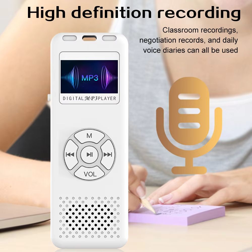 2025 New MP3 Player HiFi Lossless Stereo Music Player Portable Sports Walkman with FM Radio E-Book Recording Reproductor de MP3
