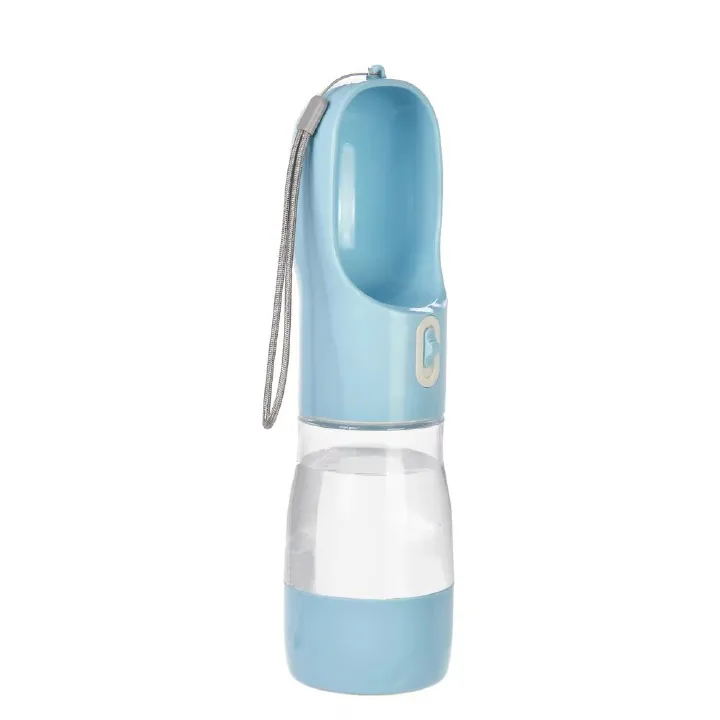 2 In 1 Pet Dog Water Bottle Cat Food Dispenser Portable Multifunctional Drinking Bowl For Small Large Dogs Travel Puppy Supplies