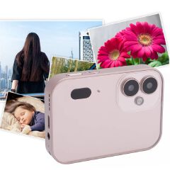 Digital Camera Clear Images Portable Digital Camera 64MP 4K Tempered Glass 3 Inches HD Screen for Watching Movies
