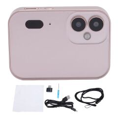 Digital Camera Clear Images Portable Digital Camera 64MP 4K Tempered Glass 3 Inches HD Screen for Watching Movies