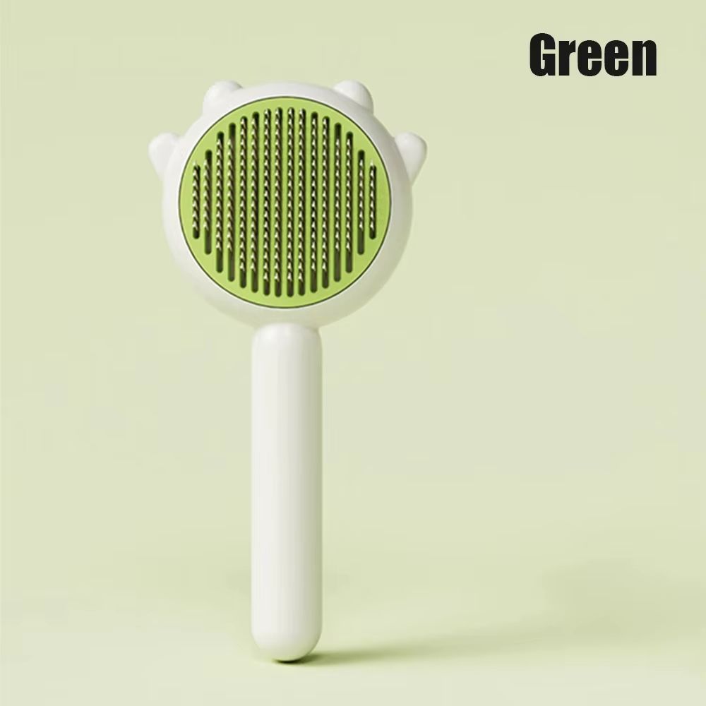 Pet Grooming Needle Brush Magic Massage Comb Hair Remover Pets General Supplies with Pet Nail Clippers For Cat Dog Cleaning Care
