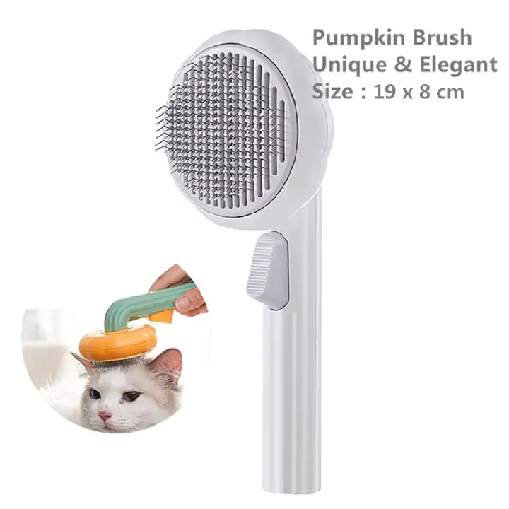 Pet Hair Shedding Self Comb Quick Removal Pet Hair Comb For Cats Dogs Self Cleaning Slicker Brush Cat Hair Cleaning Grooming
