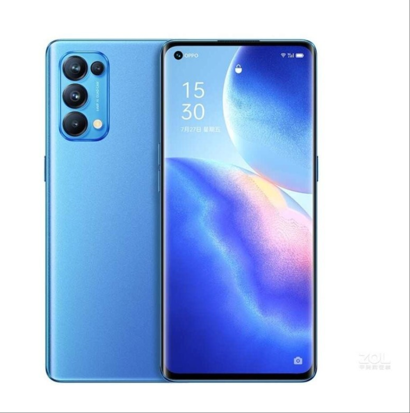 Refurbished OPPO Reno5pro 128GB+8GB/256GB +12GB Smart Phone Unlock 6.55-inch 5G curved screen 4350mAh Dual Nano-SIM Phones