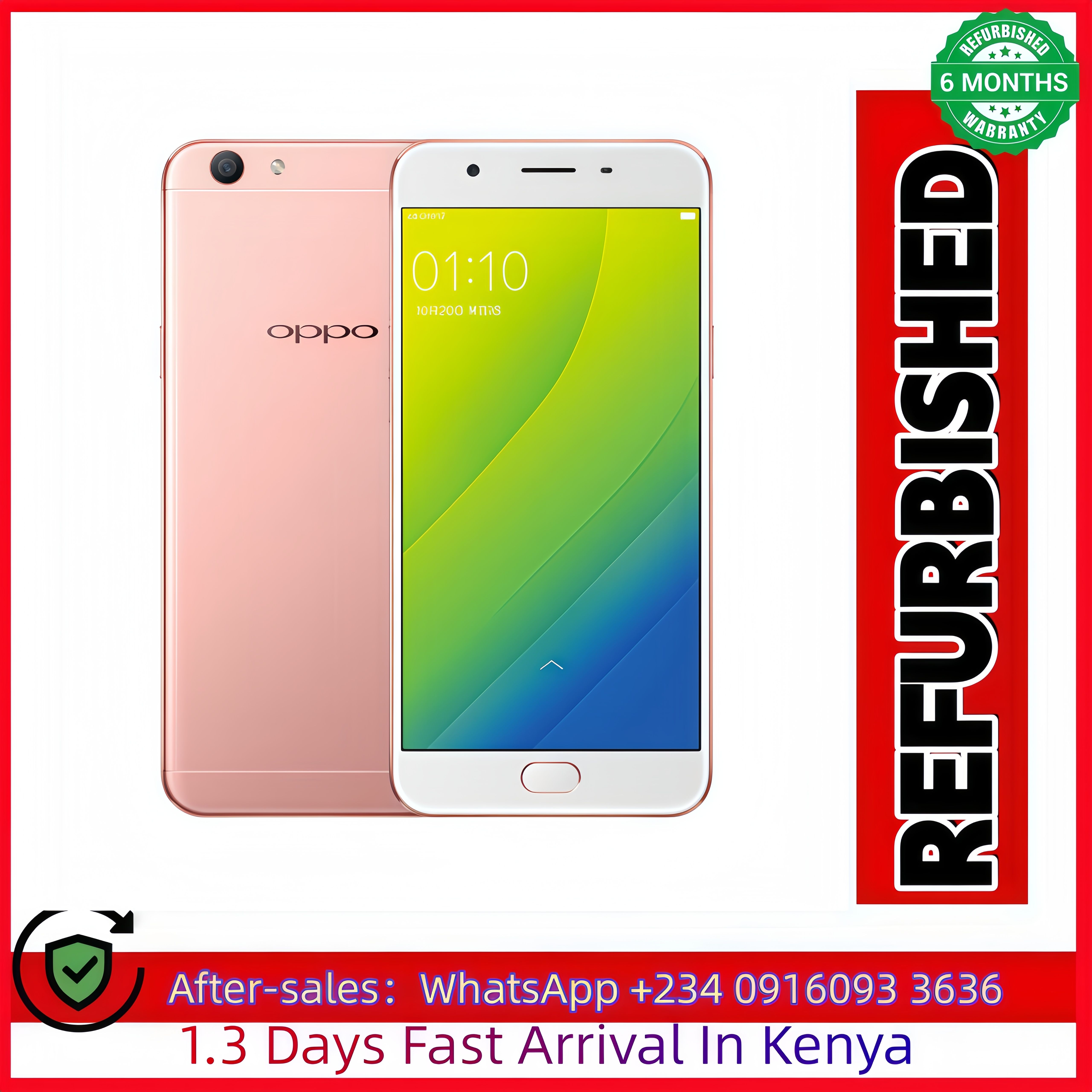 Refurbished OPPO A59 F1S 4G+32G 5.5" 3080 mAh 13MP+8MP Android Smartphones 4G LTE dual sim fingerprint unlock oppoa59 Mobile Phones