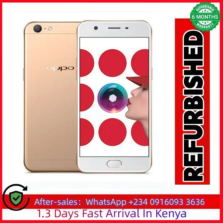 Refurbished phone OPPO A57 F1 32GB+3GB 5.2 " 13MP+16MP Fingerprint unlock 2/3/4G LTE Mobile Phones oppoA57 Android Octa Core IPS SmartPhones